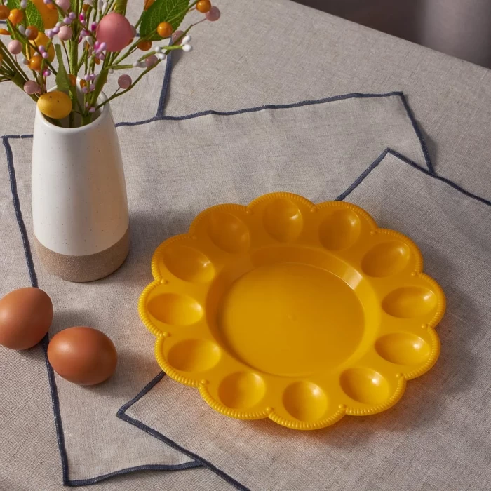 Блюдо пасхальное для яиц и кулича 23см