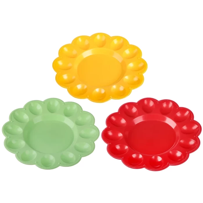 Блюдо пасхальное для яиц и кулича 23см