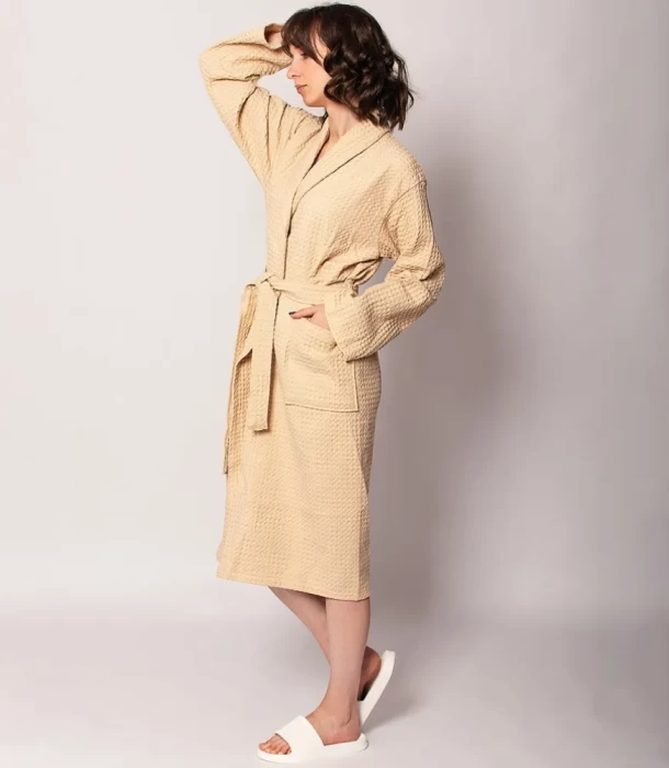 Халат бежевый ТМ"ЦУМ" ХВж-03266