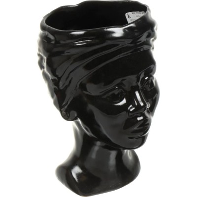 Кашпо Го­ло­ва Наоми 3478 черный