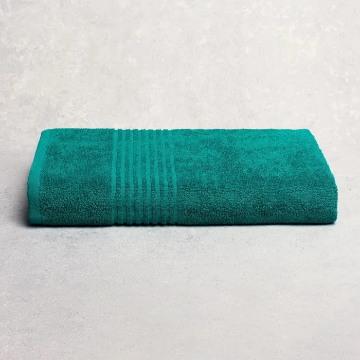 Полотенце махровое ТМ "ЦУМ" изумруд 70х140 см