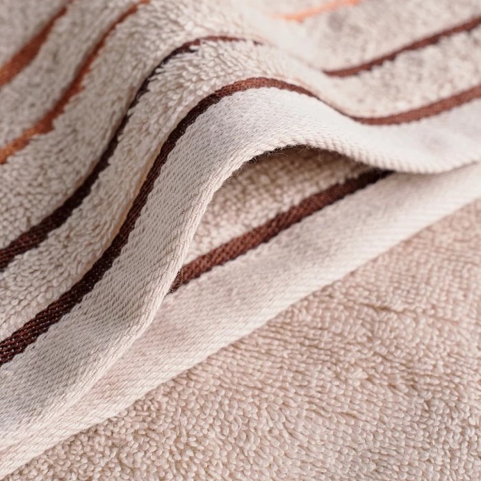 Полотенце махровое ТМ «ЦУМ» Хавана 3242 L272 светло-бежевый 50х90см