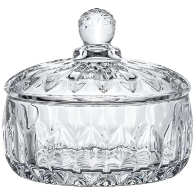 Емкость для хранения Lefard с крышкой Crystal 12X10см