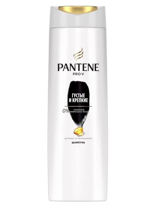 Шампунь PANTENE густые и крепкие, 250мл