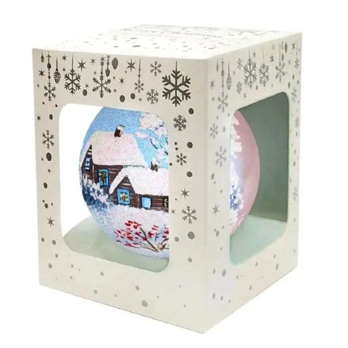 Шар стеклянный Dekart Январские морозы