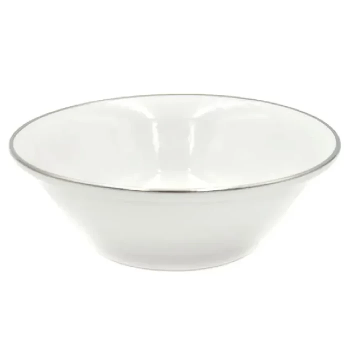 Салатник 360 см3 фарфор Идиллия платиновый