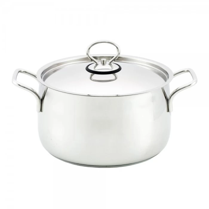 Кастрюля "Орхидея Классика" с метал. крышкой 4,5 л