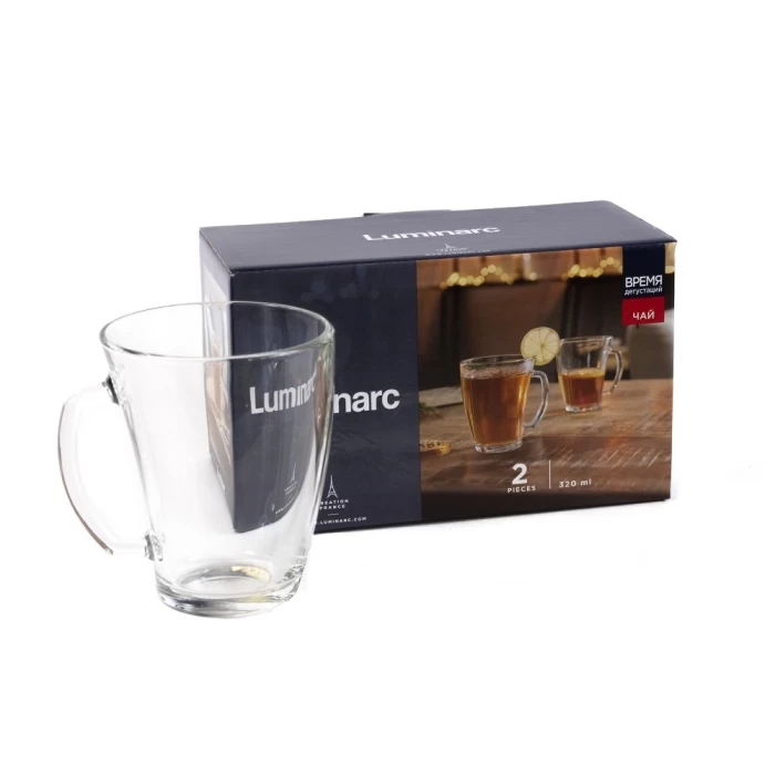 Набор кружек "Tasting time. Tee" Luminarc 2 шт 320 мл