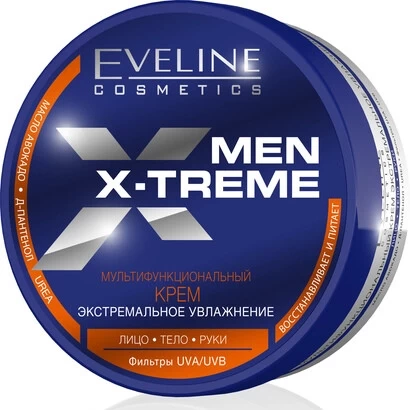 Крем Eveline Men X-treme многофункциональный экстремальное увлажнение, 200мл