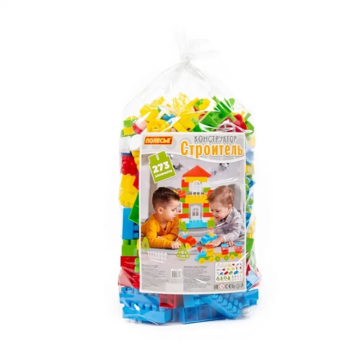 Конструктор Строитель 273 элемента