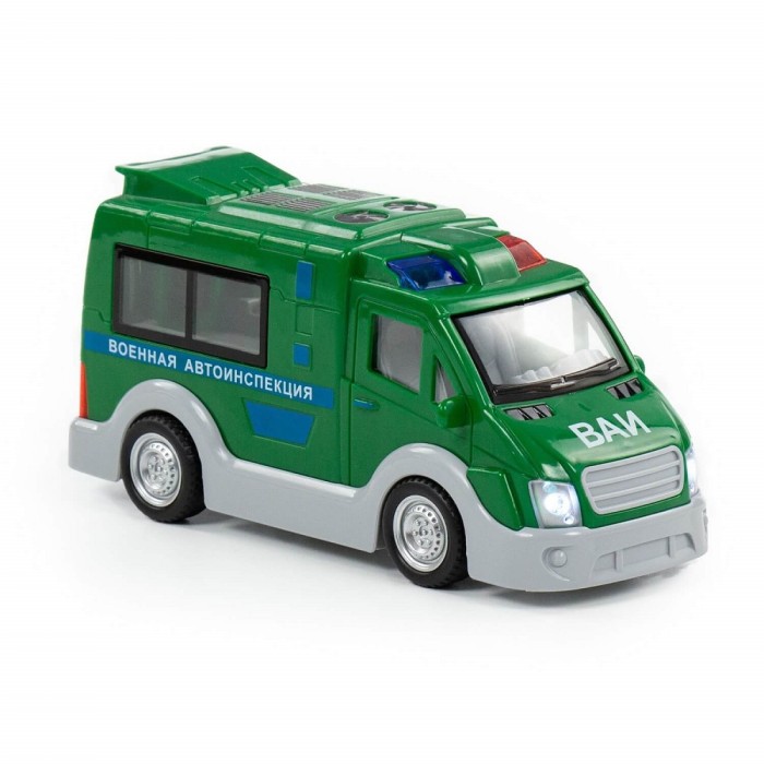 Автомобиль инерционный "ВАИ" со светом и звуком (в коробке) арт. 79640