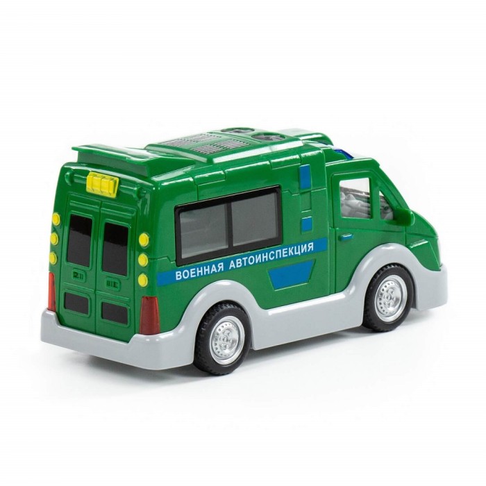 Автомобиль инерционный "ВАИ" со светом и звуком (в коробке) арт. 79640