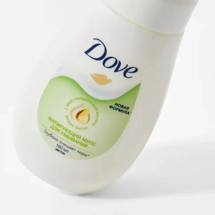 Мусс для умывания матирующий Dove 160мл