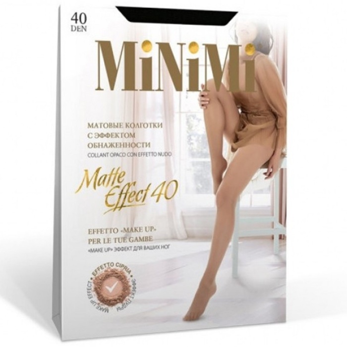 Колготки женские MiNiMi Matte Effect 40