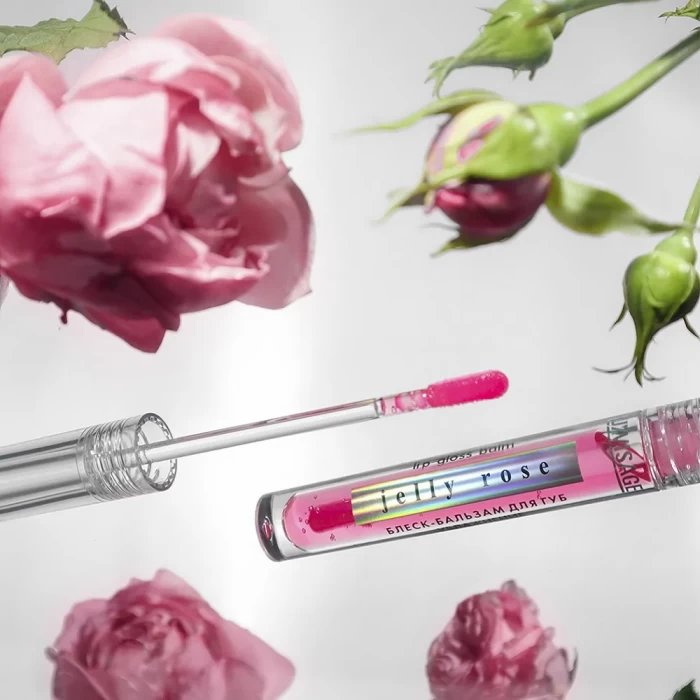 Блеск-бальзам для губ Luxvisage Jelly Rose увлажнение