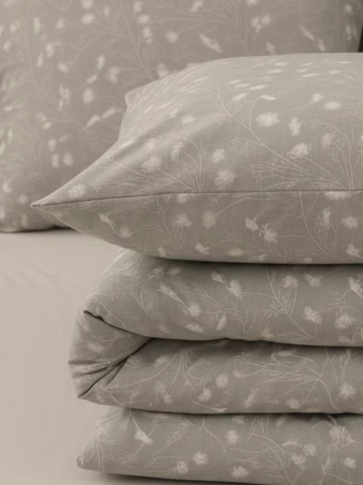 Комплект постельного белья дуэт ТМ "ЦУМ" Одуванчики коричневые