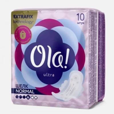 Прокладки ультратонкие Ola ULTRA NORMAL Шелковистая поверхность