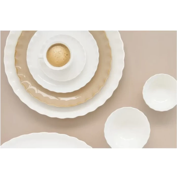 Салатник Onde белый