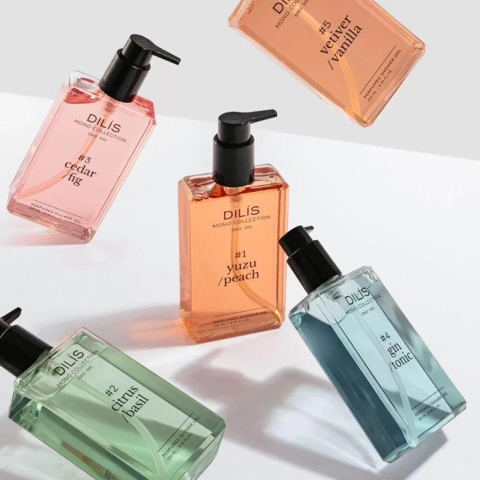 Гель для душа парфюмированный Dilis Mono Collection, Gin Tonic, 250 мл