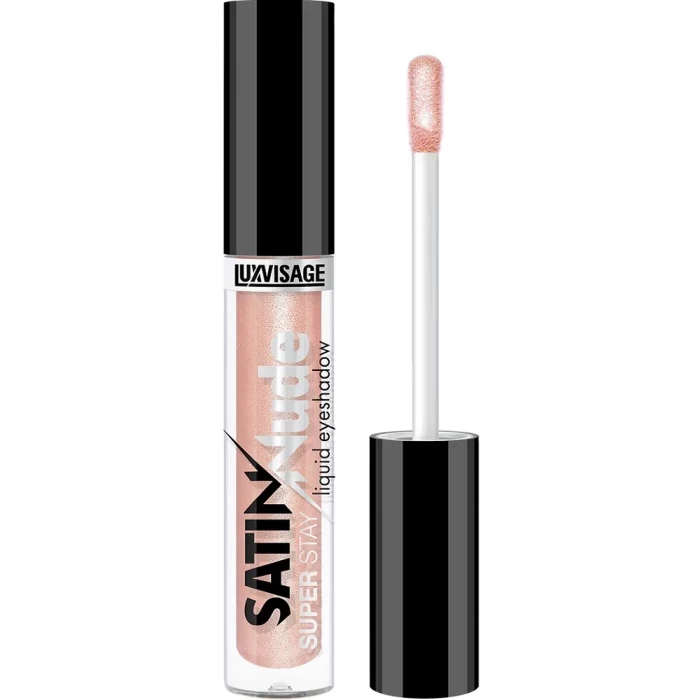 Жидкие тени для век Luxvisage Satin nude super stay