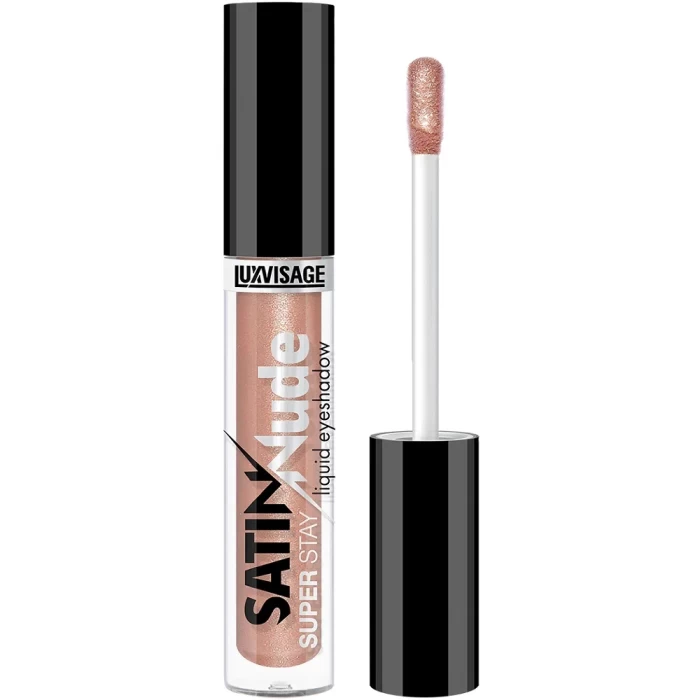 Жидкие тени для век Luxvisage Satin nude super stay