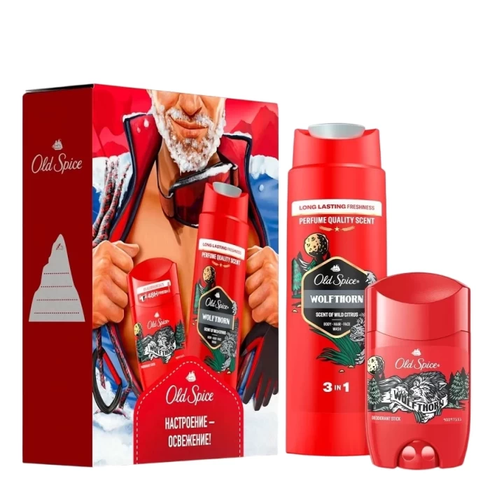 Подарочный набор Old Spice Wolfthorn 1