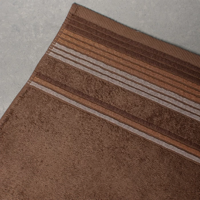 Полотенце махровое Shik коричневый