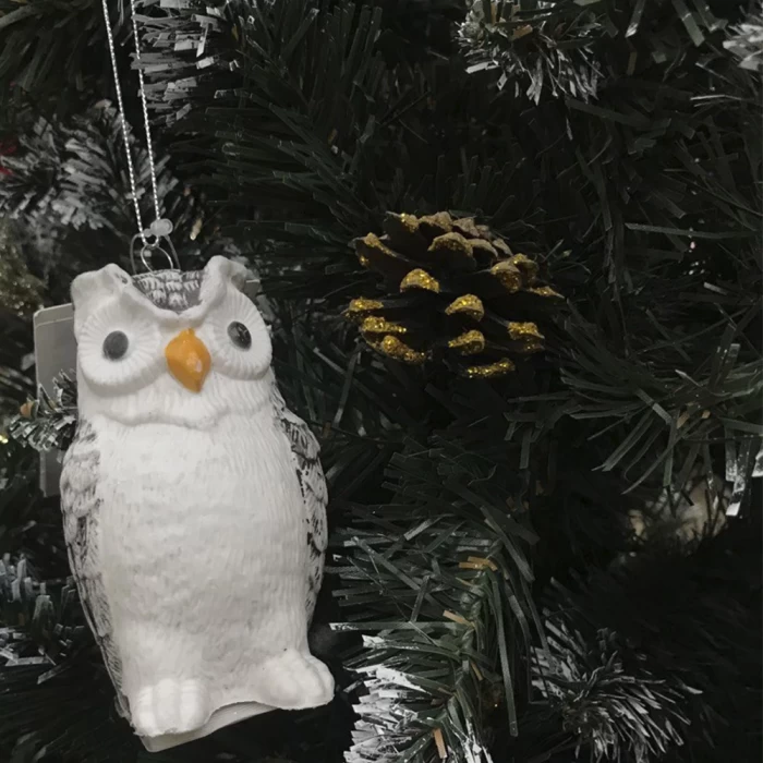 Украшение новогоднее Девилон Сова 004065 10см