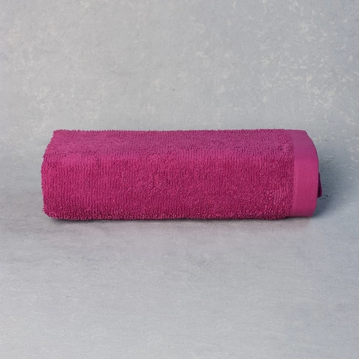 Полотенце махровое ТМ "ЦУМ" винный 70х140 см