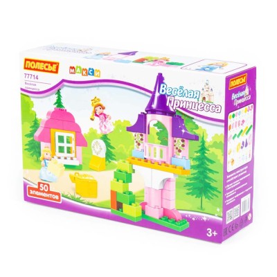 Конструктор &quot;Макси&quot; - &quot;Весёлая принцесса&quot; (50 элементов)