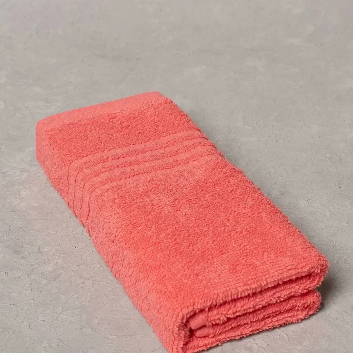 Полотенце махровое 03012 светлый коралл