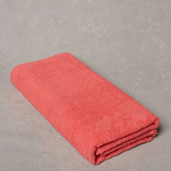Полотенце махровое 03012 светлый коралл