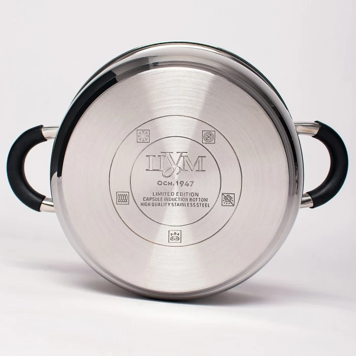 Кастрюля ТМ "ЦУМ" LF-05 6л.