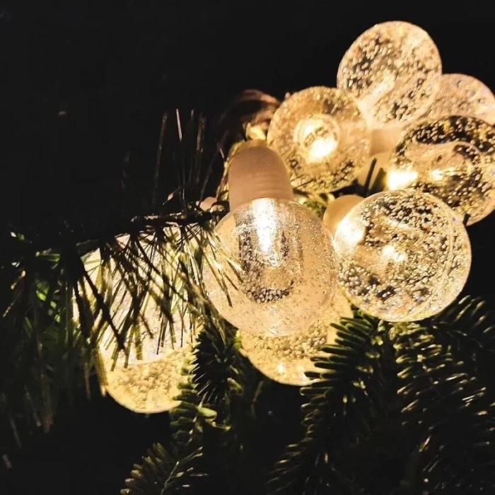 Гирлянда USB светодиодная теплый белый 3м