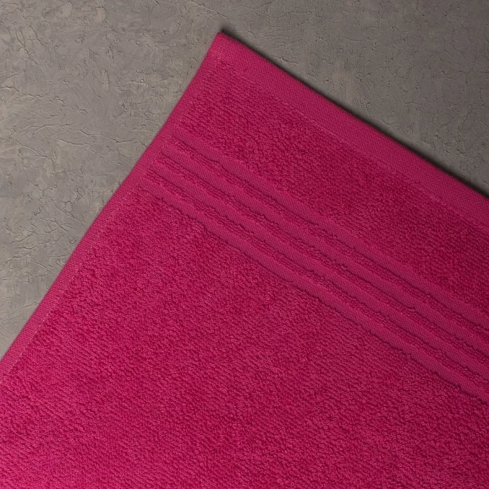 Полотенце махровое 03045 малина