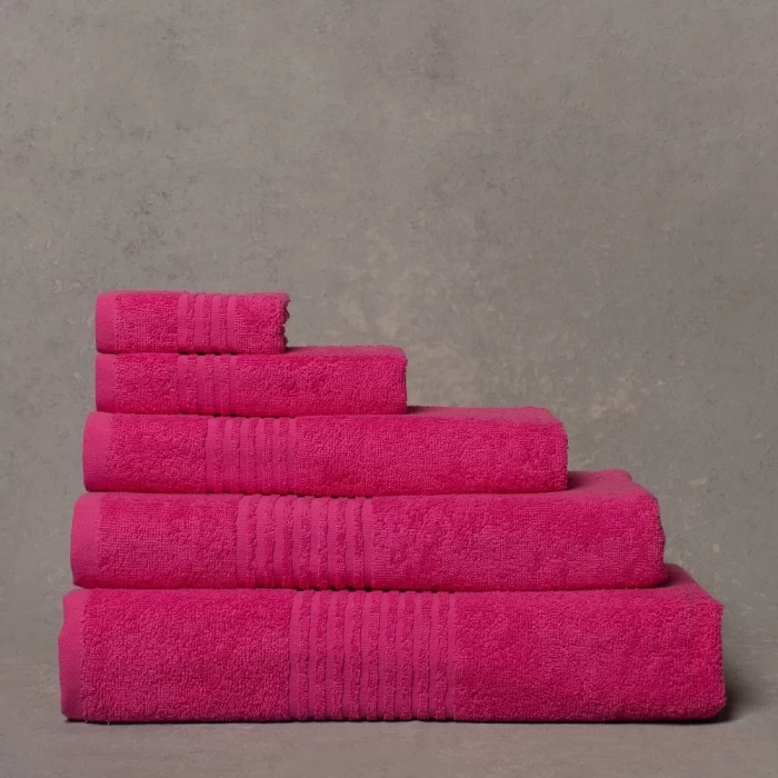 Полотенце махровое 03045 малина