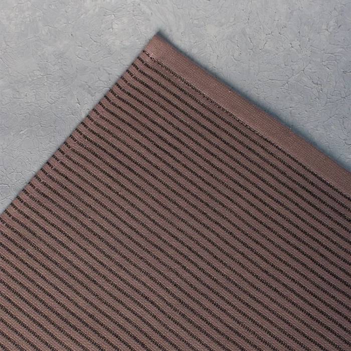 Полотенце махровое ТМ "ЦУМ" Полоска беж/кофе 50х90 см