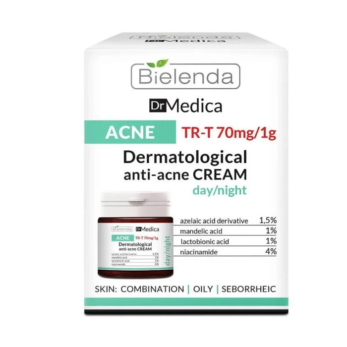 Крем для лица Bielenda Dr Medica Acne день/ночь 50мл