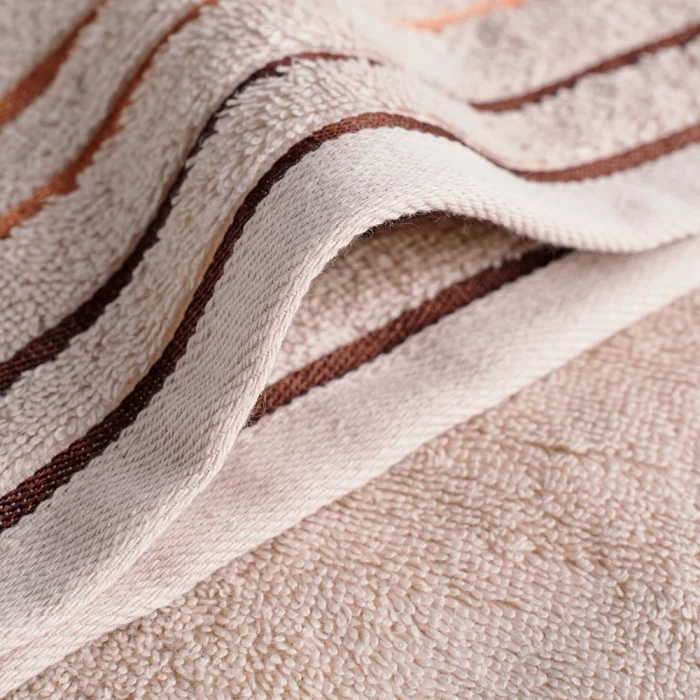 Полотенце махровое ТМ «ЦУМ» Хавана 3242 L272 светло-бежевый 40х70см