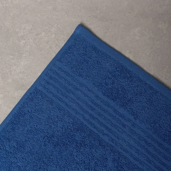 Полотенце махровое 03080 синее