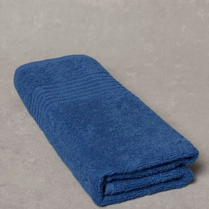 Полотенце махровое 03080 синее