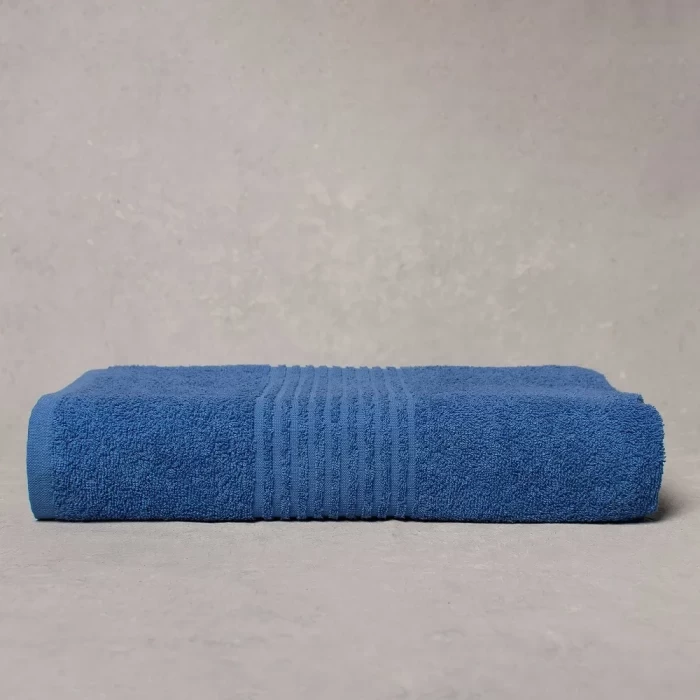 Полотенце махровое 03080 синее