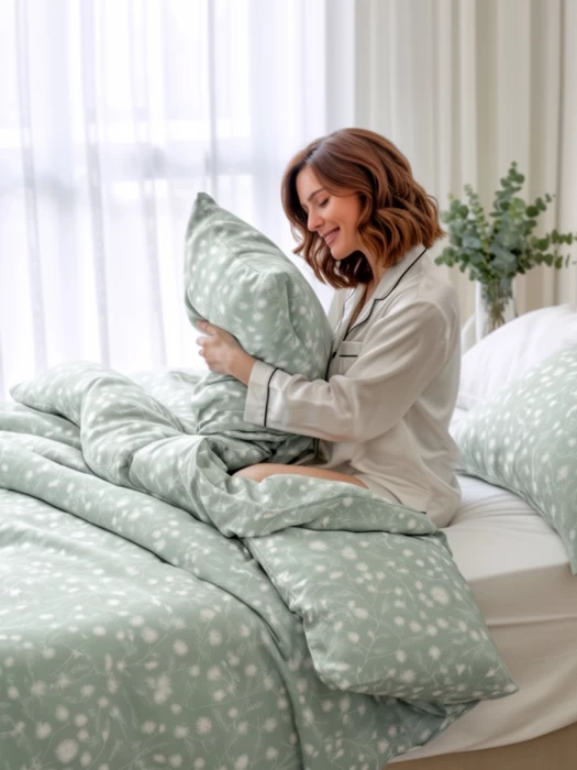 Комплект постельного белья дуэт ТМ "ЦУМ" Одуванчики