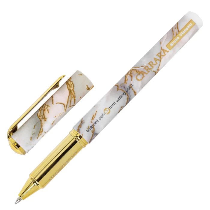 Ручка шариковая Bruno Visconti DreamWrite CARRARA в карт тубе 0,7мм синяя арт.20-0264/61