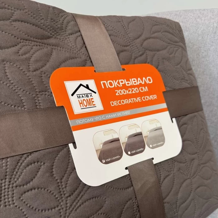Покрывало Matex Decorative Cover Leafs 63-698 200х220