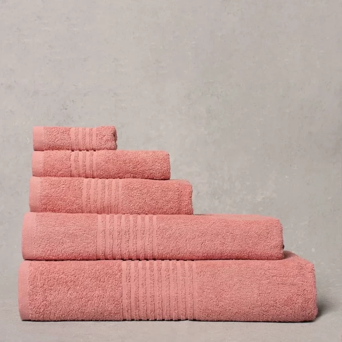 Полотенце махровое 05015 сухая роза