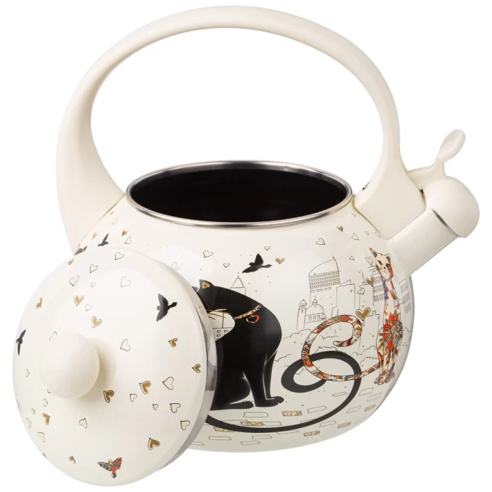 Чайник Agness Парижские коты 2.2 л