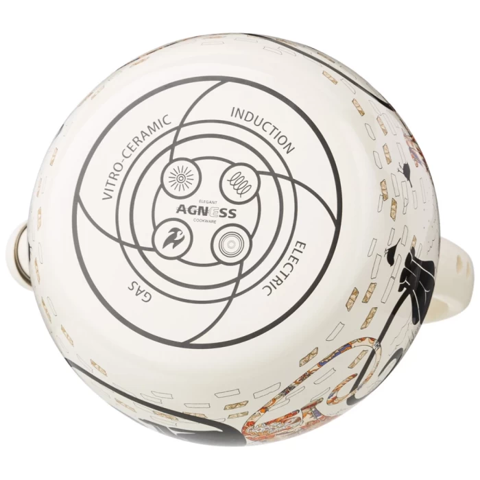 Чайник Agness Парижские коты 2.2 л