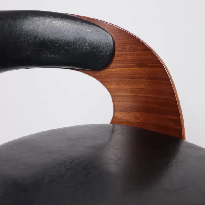 Стул барный AksHome BRUNO черный хром