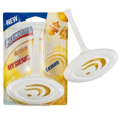 Подвесной очиститель для унитаза &quot;Лимон&quot;  Свежинка 30 гр